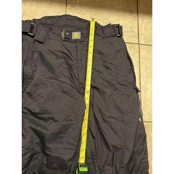 VOLKL Pants Mens L Black Ski Snowboard Waterproof Sensortex Vented Stretch - Picture 10 of 15